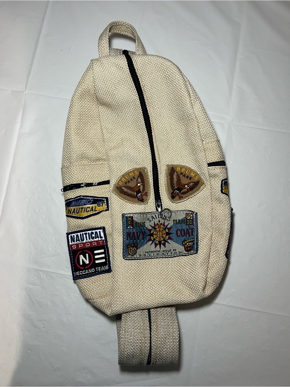 Brums Park Nautical Sport Meccano Team Sling Backpack